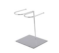 CTIRCHIU Présentoir à Bottes en Acier Inoxydable Support De Rangement Spécial Miroir Design Robuste pour Magasin De Chaussures Et Maison pour L'affichage des Bottes 1 Pièce