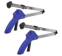 CTIRCHIU Ramasse-déchets en Alliage D'aluminium Pince Élargie et Extensible Pliable Outil D'aide la Récupération des Déchets Léger et Pratique pour Maison et Hôpital