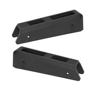 CTIRCHIU Support Mural pour Balance électronique avec Design modulaire et Rangement Rapide - Installation sous Placard avec adhésif et vis - Plastique Noir 1 Set pour Petites Cuisines