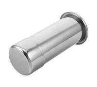 CTIRCHIU Support Sèche-cheveux en Acier Inoxydable avec Couvercle, Rangement Vertical Multi-outils et Protection la Poussière pour Salon ou Espace de Travail