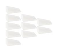 CTIRCHIU Tampons Éponge Triangulaires pour Manucure 30pcs, Fournitures Fiables pour Nail Art, Légers et Adaptés Salon de Manucure ou Usage à Domicile
