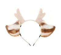 CTIRCHIU -têtes De Fête De Cerf Coiffes Cosplay Jolis -têtes Animal Pour Halloween