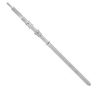 CTIRCHIU Tige de Couronne de Montre pour Réparation de Montres Mécaniques, Performance Précise et Fiable Compatible avec Mouvements en Acier Argenté Usage Professionnel