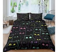 CTJQHVKZ Microfiber 3D Printed Bed Cover with Cosmic Nebula Design, Waterproof and Anti-Soil, Suitable for Home and Guest Rooms Single（135x200cm）