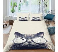 CTJQHVKZ Microfiber 3D Printed Bed Sheet with Protective and Decorative Functions, Easy to Wash, Suitable for All Age Groups and Various Room Settings Single（135x200cm）