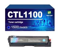 CTL1100 Cartouche De Toner Compatible pour PANTUM CP1100DW CM1100DN CM1100DW CP1100DN CM1100ADN, Rendement Jusqu'à 2000/1500 Pages,Cyan-1 Pack