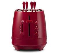 Dè Longhi CTLAP2203 Grille-pain avec pinces 550 W rouge