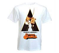 CTLEICODW Clockwork Orange Movie Poster T Shirt White
