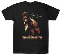 CTLEICODW Joe Louis T Shirt Boxer Boxing Legend Gloves Brown Bomber