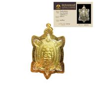 CTLHJ 078. Thaï Puissant pendentif en forme de tortue de bijoux, fait partie de la série LP Liew Amulettes SUK JAI, de Wat Rai Tang Thong. Bonne chance et succès traders avec magie puissante. Non