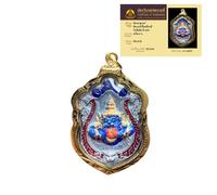 CTLHJ Pendentif Rahu représentant le dieu des ténèbres, une amulette thaïlandaise pour la protection et la prospérité dans les affaires. Non, laiton, sans pierre précieuse