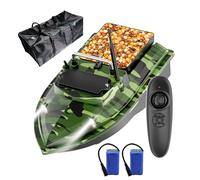 CTLNEON Bateau de pêche RC 500M - Capacité d'appât de 2 kg avec sac à main et télécommande
