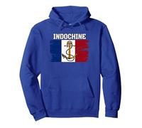 CTM 27 Indochine Chaland de Transport de Matériel Vétérans Sweat à Capuche, Unisexe pour Adultes, Bleu Royal, XL