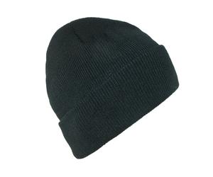 CTM Bonnet Tricoté Noir D'Hiver Pour Homme