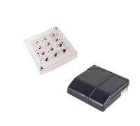 CTM - Kit clavier à code CTM - Avec unité d'évaluation CTA1/3 - Cody universel - Clavier en métal - 1 ou 3 canaux - Longueur du câble 5 m - Protection contre les ponts (1 canal)