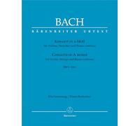 Bach J.S. – Concerto en la mineur BWV 1041 pour violon – Réduction – Bärenreiter-Verlag