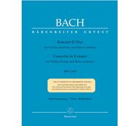Cto Bwv1042 Mi maj. - Vl/Po