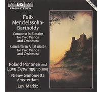 Cto for 2 Pianos (Nieuw Sin Ams, Markiz) by Felix Mendelssohn