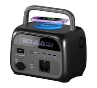 CTOLITY AP400 Générateur Électrique Portable, 345Wh Batterie LiFePO4 Station électrique, charge rapide en prise UE 2,5 H 220 V, prises CA 500 W Groupe Electrogene Solaire pour Camping, Voyage Maison