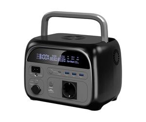 CTOLITY Station Électrique Portable, 345Wh Batterie LiFePO4, 500W Sortie, Charge Rapide 2.5H, Générateur Solaire avec prise secteur 220 V/allume-cigare/sortie USB pour Plein Air, Camping, Urgence