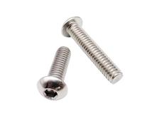 Ctongrun-Boulons à tête cylindrique 10#-24 1/4-20 filetage grossier A2-70 304 en acier inoxydable Allen hexagonale à six pans creux vis à tête cylindrique boulon, 10 pièces, Durable et robuste(1",10-
