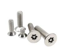 Ctongrun-Boulons à tête cylindrique Vis à boulon plat en acier inoxydable, M2 M2.5 M3 M4 M5 M6 Durable et robuste(10mm,10pcs M5)