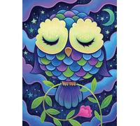 CTOP Kit Diamond Painting Midnight Owl 30 x 40 cm