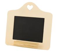 CTOP - Loisir créatif - Ardoise murale 15,5 x 15 cm découpe coeur (10,5 x 8 cm)
