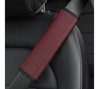 Ctpyoks 2 Pièces Voiture Protège Ceinture Sécurité Coussin pour Saab 900, Amovible Ceintur Protecteur Couverture Rembourrage de Ceinture Sécurité Confort,Wine Red