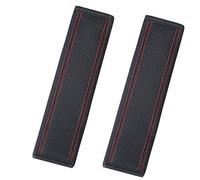 Ctpyoks 2 Pièces Voiture Protège Ceinture Sécurité Coussin pour Saab 900, Amovible Ceintur Protecteur Couverture Rembourrage de Ceinture Sécurité Confort,Red-Black