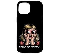 Ctrl Alt Défaite Humour Rétro Pop Culture Tech Coque pour iPhone 15
