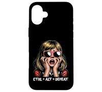 Ctrl Alt Défaite Humour Rétro Pop Culture Tech Coque pour iPhone 16 Plus