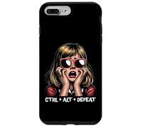 Ctrl Alt Défaite Humour Rétro Pop Culture Tech Coque pour iPhone 7 Plus/8 Plus