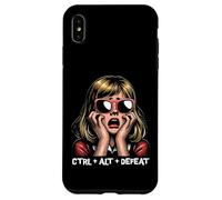 Ctrl Alt Défaite Humour Rétro Pop Culture Tech Coque pour iPhone XS Max