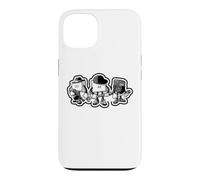 Ctrl Alt Del Gangster Mobster Computer Tech Humour Coque pour iPhone 13