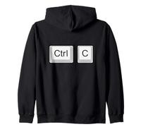 Ctrl C Costume d'halloween Ctrl V Ctrl C Last Minute Halloween Sweat à Capuche