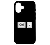 Ctrl V Costume d'halloween Ctrl C Ctrl V Last Minute Halloween Coque pour iPhone 16