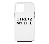 Ctrl Z My Life Funny Programmer Citation Coque pour iPhone 12 Mini