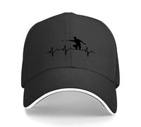 CTRLTSXUS Battement de cœur Pétanque Boule Bocce Boccia Joueur Pointeur Tireur Casquette de Baseball Chapeau Homme Chapeau de Papa de Luxe Casquette Sunhat pour Femmes Hommes
