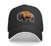 CTRLTSXUS Casquette de Baseball Bison Casquette de Golf Casquettes de Poisson Bobble Hat Casquettes pour Femmes Hommes