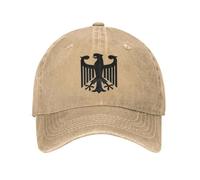 CTRLTSXUS Casquette de Baseball Eagle à Dos décontracté Boutonnière Unisexe en Coton usé Deutsche Outdoor All Seasons Chapeau de Voyage