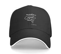 CTRLTSXUS Faire de l’Art de qualité Neil Gaiman Casquette de Baseball Visière Thermique Chapeau d’Homme de Luxe Chapeau Masculin Casquette de Baseball Golf Femmes Hommes
