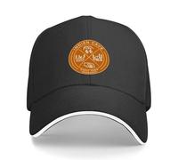 CTRLTSXUS Indian Cave State Park NE Logo héraldique Casquette de Baseball Casquette Man for The Sun Casquette Western Het Sun, écran Solaire Tennis Masculin féminin