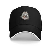 CTRLTSXUS Insigne de Police de Denver, Colorado, avec la Couleur City Seal Casquette de Baseball, Casquette de Luxe Man for The Sun, Casquettes de Luxe Cosplay Hommes féminins