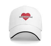 CTRLTSXUS J’Adore Muhammad Casquette de Baseball décontractée, randonnée pêcheur, Chapeau Routier Summer Sun, Femme Homme, imprimé DIY Casquette Snapback