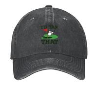 CTRLTSXUS Je tapoterais ce Golf Putting Golf Golfer Casquette de Baseball Crème Solaire Gentleman Chapeau de Femme de Luxe Casquette de Golf Garçon Enfant Femme