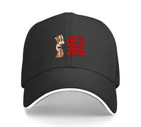 CTRLTSXUS Mettons-Nous à fabriquer du Bacon Casquette de Baseball dessiné animé Bonnet de pêche Bobble Hat Alpinisme Chapeau de Luxe pour Hommes Femmes