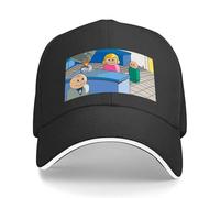 CTRLTSXUS Sunny Day Real Estate - Pochette d’Album de Journal Bonnets de Baseball Brillants Casquettes de Plage pour Hommes Casquette d’été à la Mode Casquettes pour Hommes