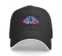 CTRLTSXUS Team Goal Diggers - Diamond Era Version 2 Casquette de Baseball en Police Noire Chapeau de Luxe Homme pour Le Soleil Chapeau Chapeaux Hommes Chapeaux Femmes