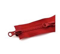 CTRSM Fermeture éclair en Nylon, Lot de 3 Fermetures éclair à Double Sens for Veste, vêtements, Sacs de Couchage, Manteaux, Couture(Red,90CM-5#)